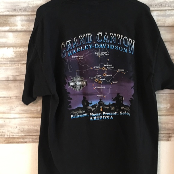 Harley-Davidson Shirts | Grand Canyon Harley Davidson Tshirt | Poshmark
